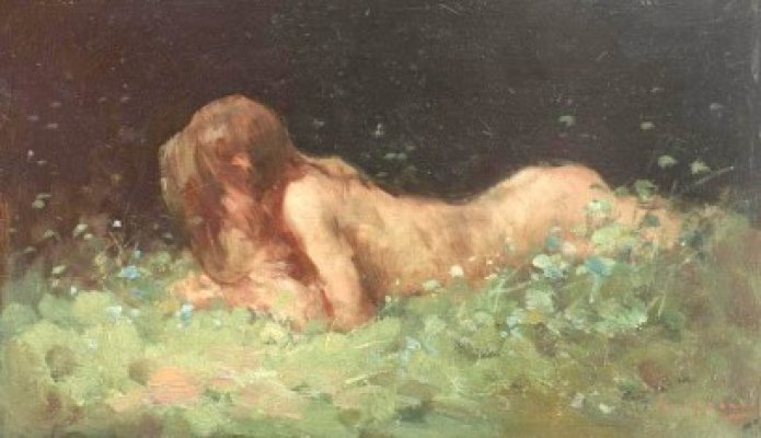 Sezonul licitaţiilor de artă. Ţăranca cu ulciorul, 42.000 lei